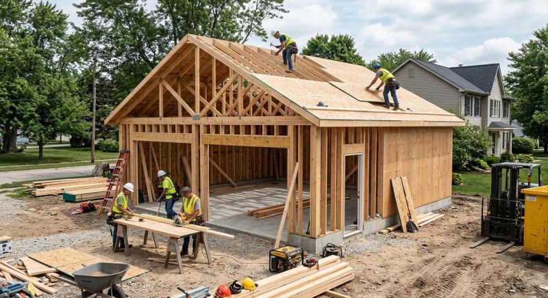 Garage Construction in Pearland, TX