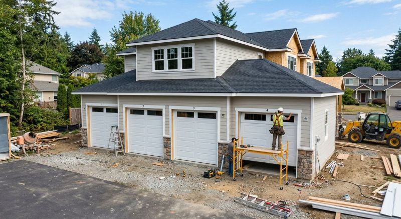 Three Car Garage Installation in Summerville, SC
