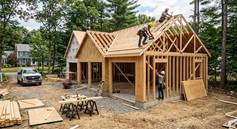 Attached Garage Construction in Bonita Springs, FL