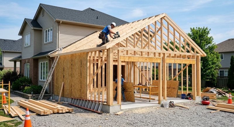 Detached Garage Construction in South Houston, TX