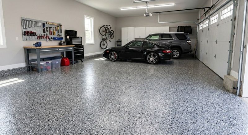 Epoxy Garage Flooring Installation in Columbia, SC