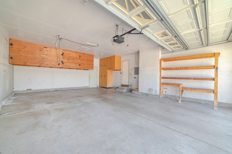 Garage with Storage Solutions