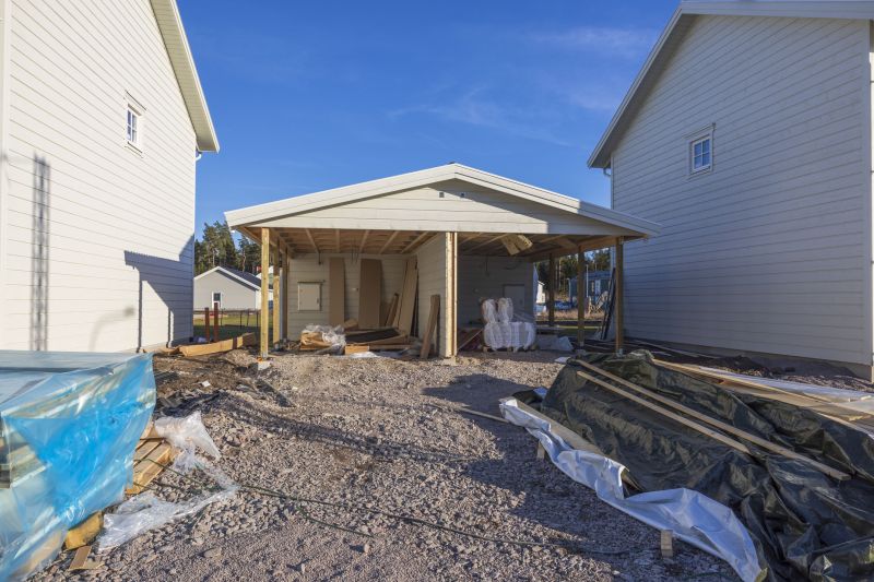 Garage Construction in Spring