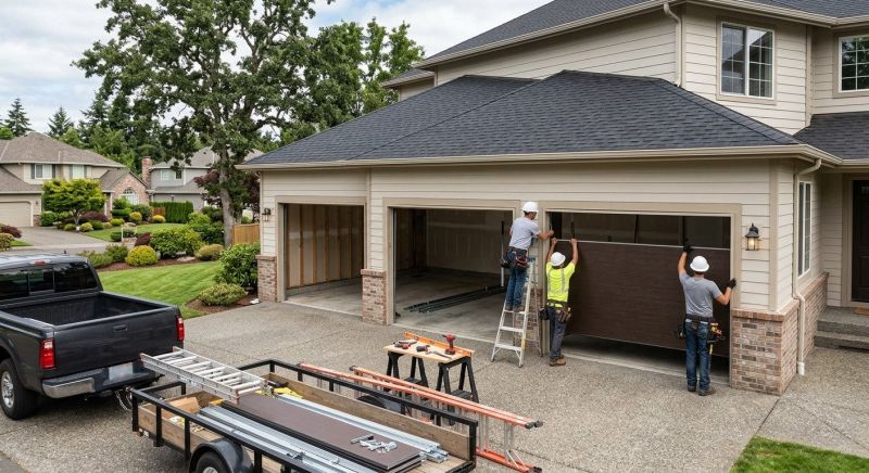 Wood Garage Installation in Bonita Springs, FL